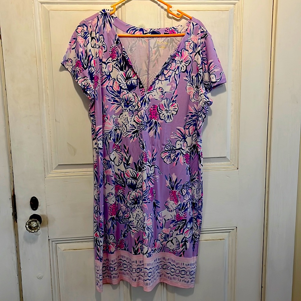 Lilly Pulitzer Sophiletta in Trunks in the Air dress